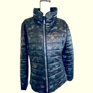 Womens Frank Layman Black Shimmering Jacket size 16